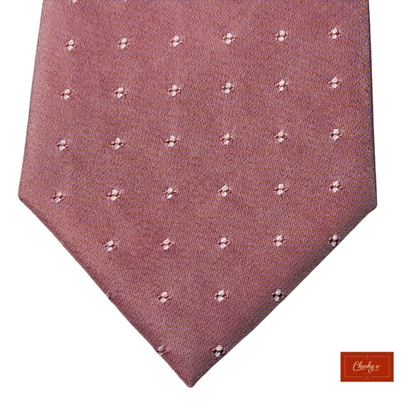 Dockers Pink 100% Polyester Tie 57" Long 2.75" Wide(ID158) - Picture 3 of 6